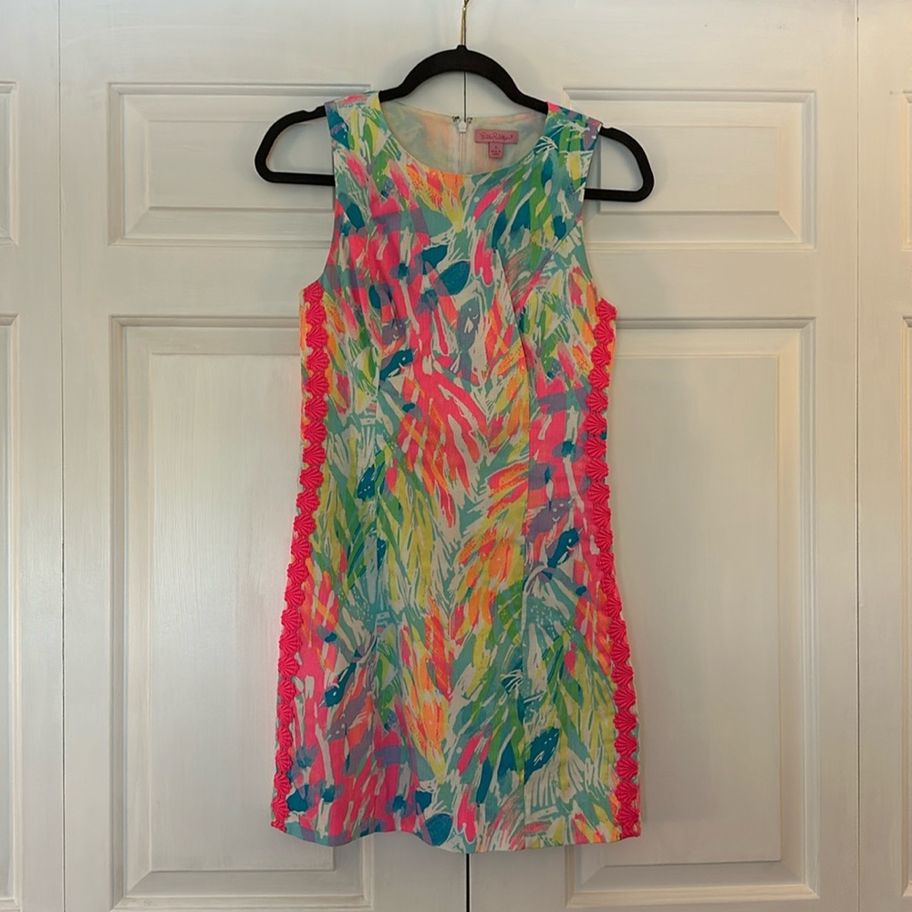Lilly Pulitzer Coral Shift Dress